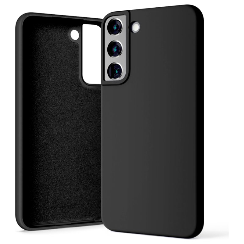 Etui MERCURY Silicone do Samsung Galaxy S22+ Czarny