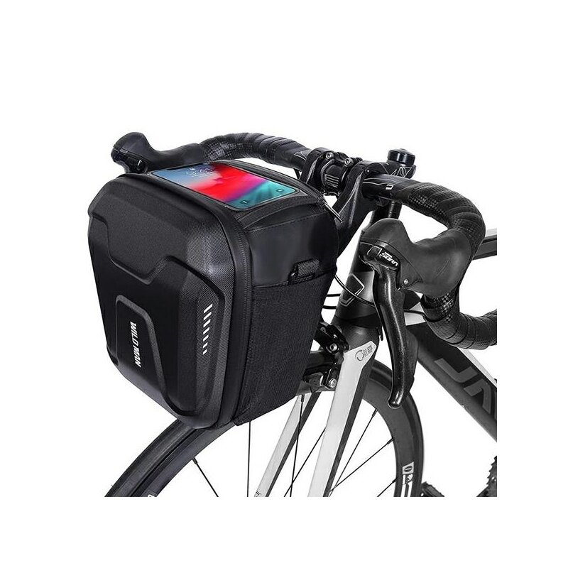 Torba rowerowa na kierownice WILDMAN GS9 Czarny