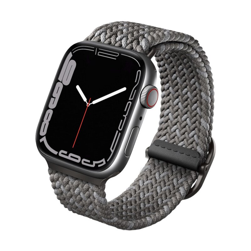 UNIQ Aspen DE do Apple Watch do koperty 44/45/46mm Szary