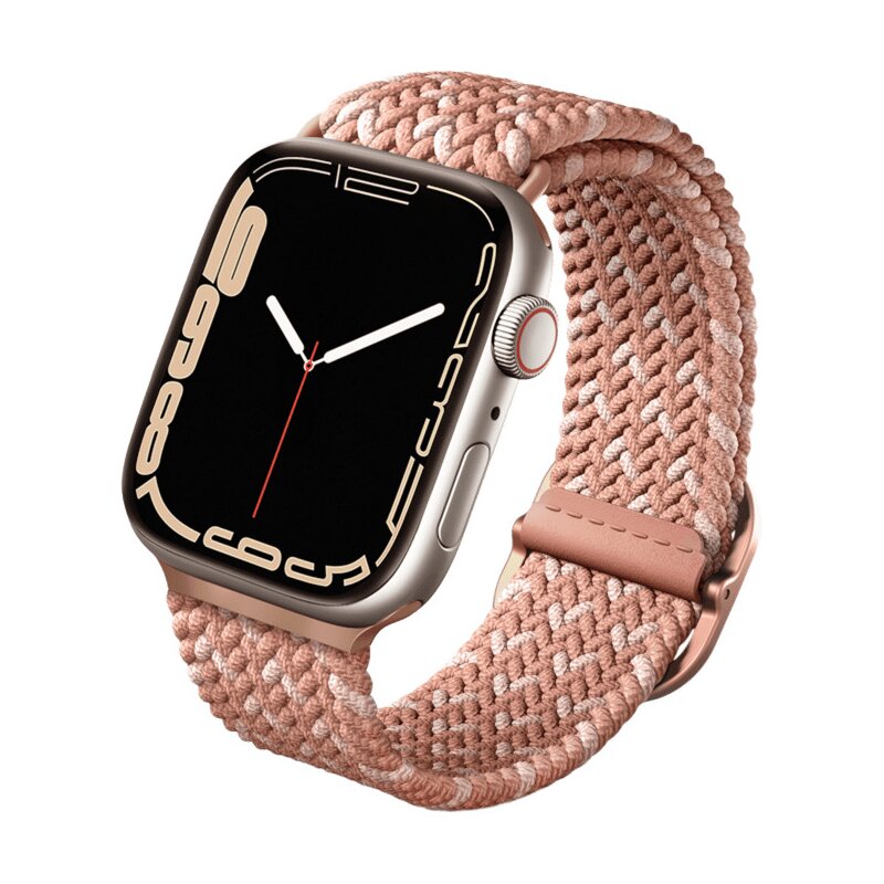 UNIQ Aspen DE do Apple Watch do koperty 40/41/42mm Różowy