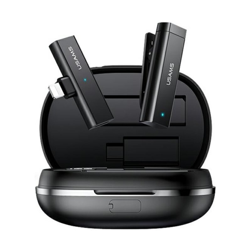 Mikrofon krawatowy USAMS US-ZB244 Wireless Lavalier