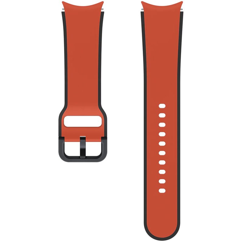 Pasek do Samsung Galaxy Watch 4/5 Two-tone Sport Band (szerokość paska 20 mm) M/L Czerwony