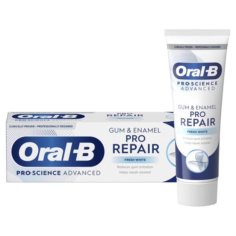 Pasta do zębów ORAL-B Professional Gum & Enamel Pro-Repair Gentle Whitening 75 ml (Ochrona dziąseł, wybielająca)