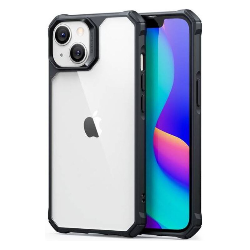 Etui ESR Air Armor do Apple iPhone 14 Plus/15 Plus Przezroczysto-czarny