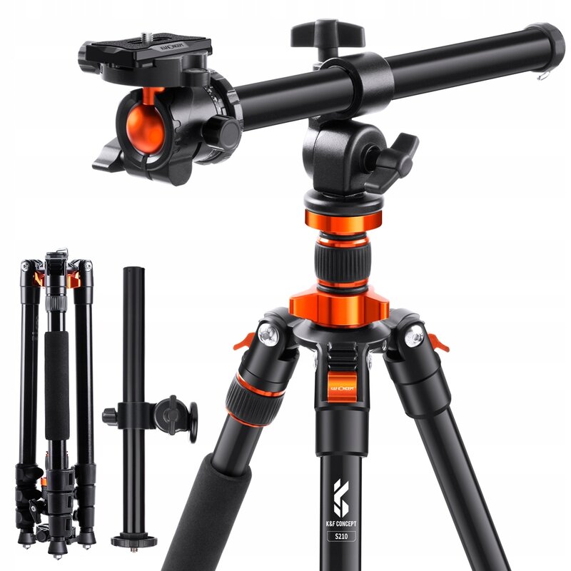 K&F monopod Flat Lay