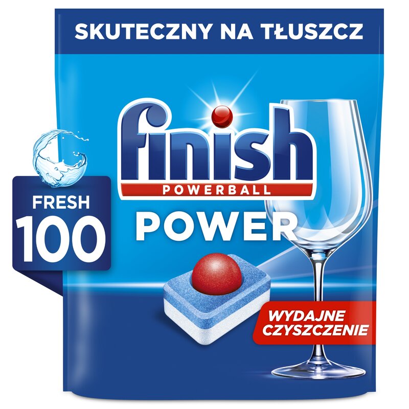 Tabletki do zmywarek FINISH Powerball Power All in 1 - 100 szt.
