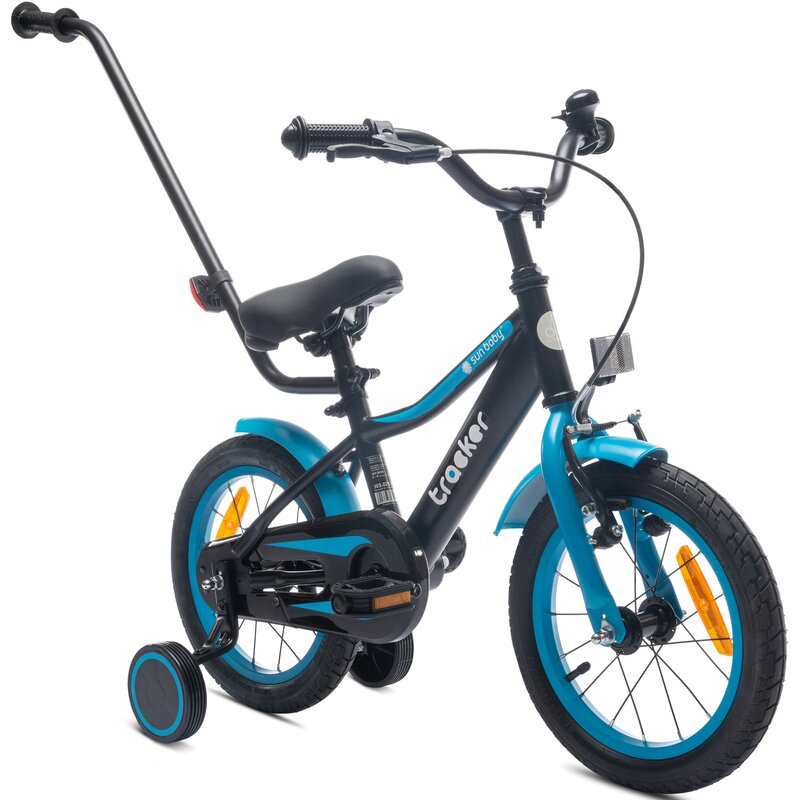 Rower dziecięcy SUN BABY Tracker 14 cali Niebieski Wzrost: 95-110 cm Wiek: 4-5 lat
