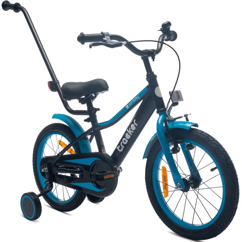 Rower dziecięcy SUN BABY Tracker 16 cali Niebieski Wzrost: 100-120 cm Wiek: 4-6 lat
