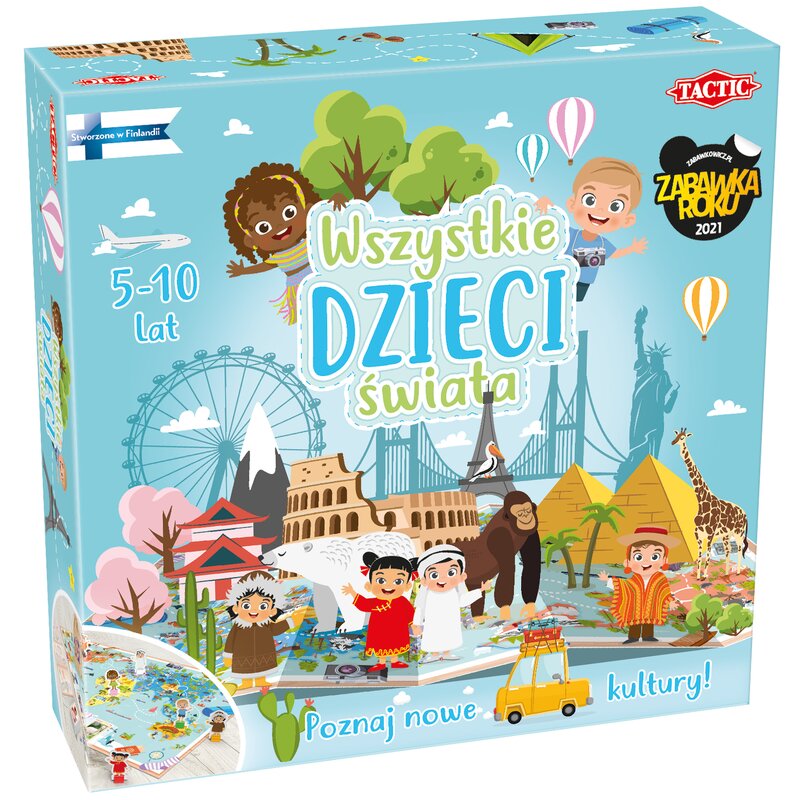 Gra planszowa TACTIC Wszystkie Dzieci Świata 58226