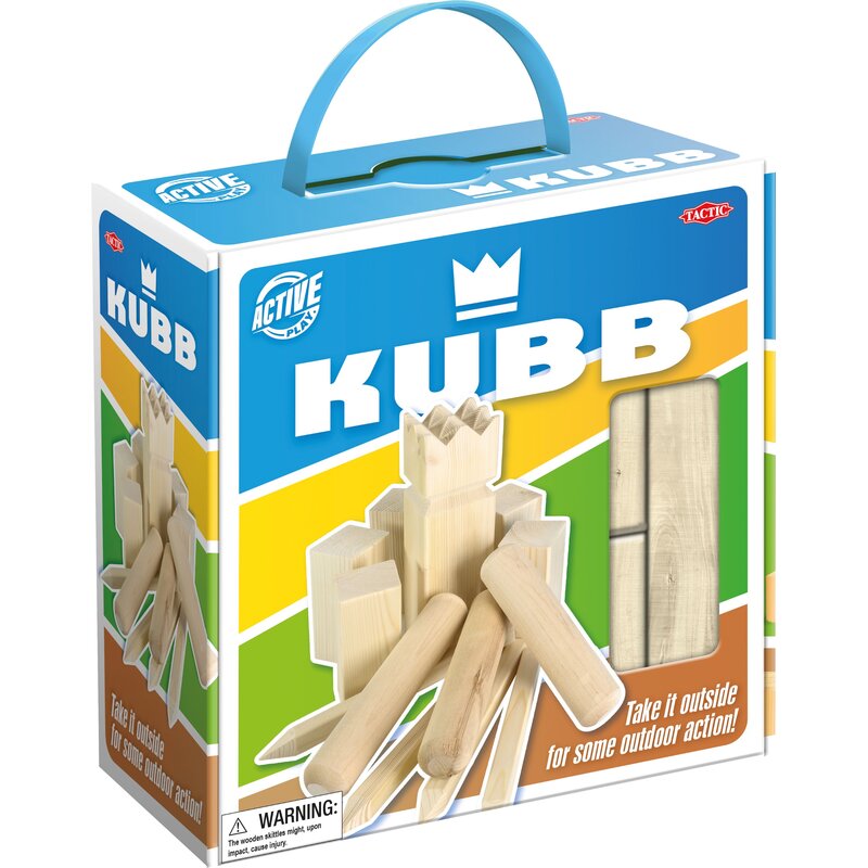 Gra plenerowa TACTIC Kubb 55135