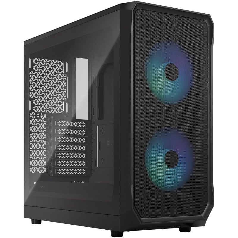 Obudowa FRACTAL DESIGN Focus 2 RGB TG Clear Tint Czarny