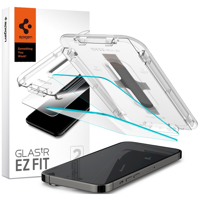 Szkło hartowane SPIGEN Glas.TR EZ Fit 2-Pack do Apple iPhone 14 Pro Max