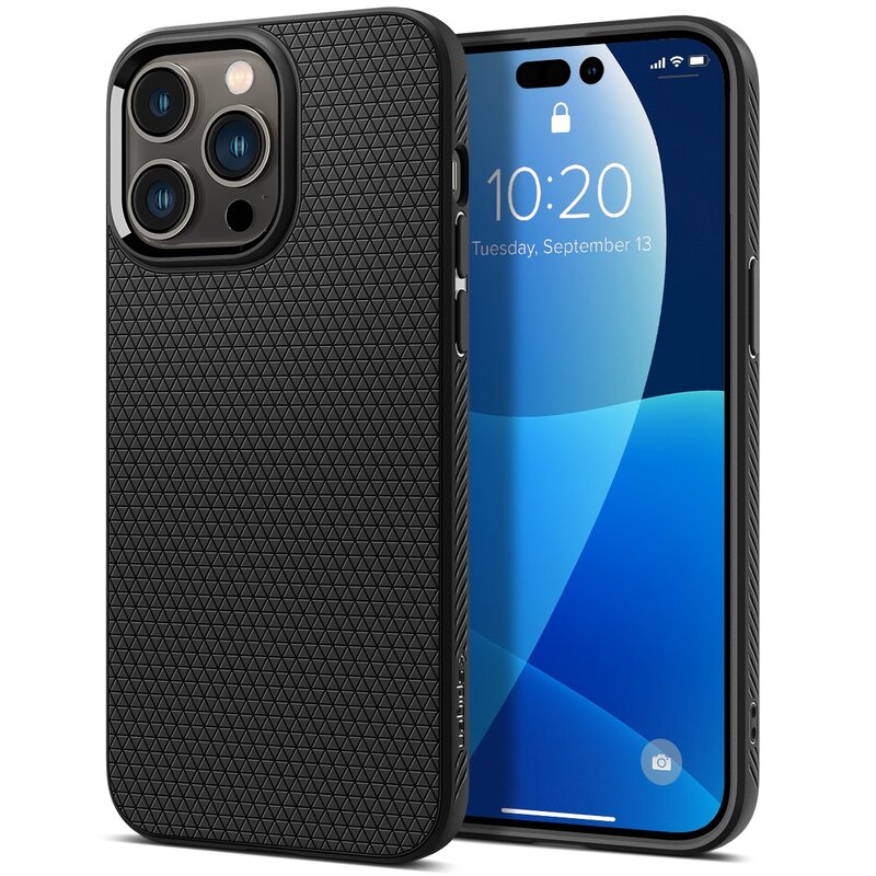 Spigen Liquid Air do iPhone 14 Pro Max matte black