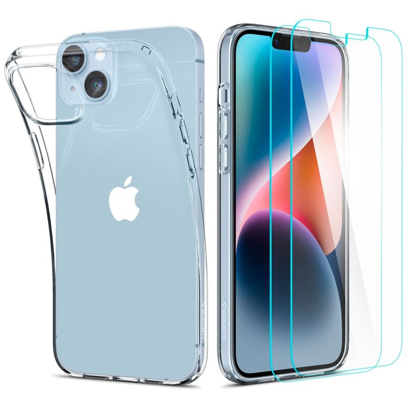 Etui SPIGEN Crystal Pack do Apple iPhone 14 Plus/15 Plus Przezroczysty
