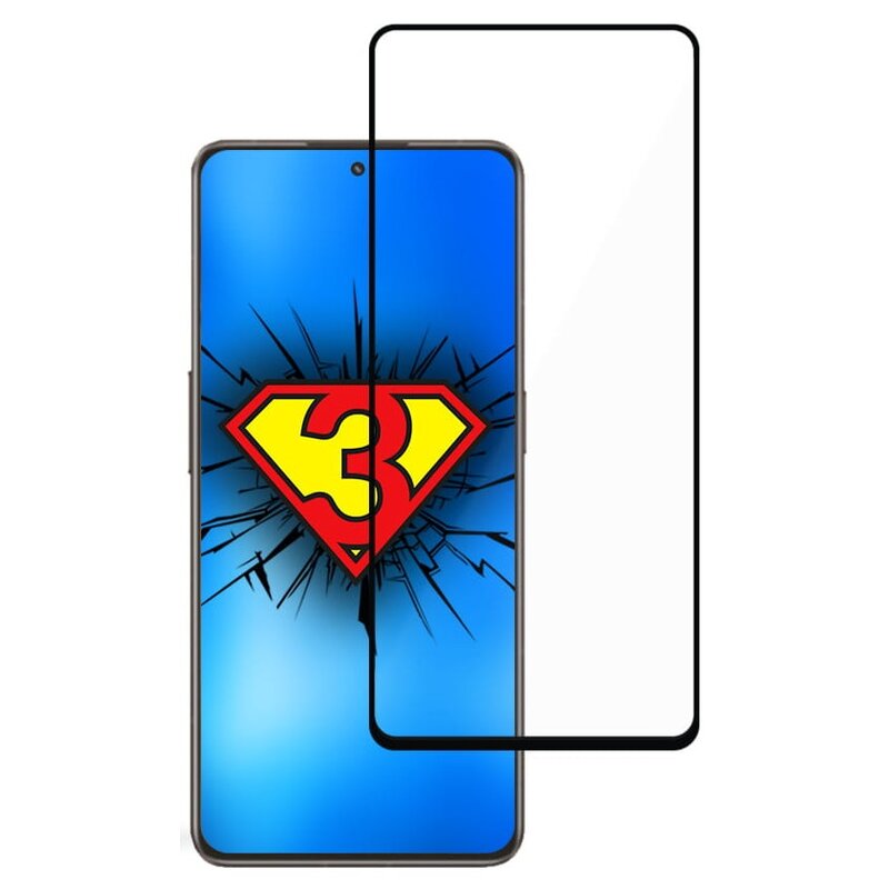 Szkło hartowane 3MK HardGlass Max Lite do Realme GT2 Master Explorer Czarny