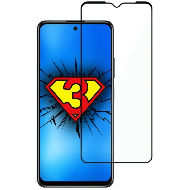 Szkło hartowane 3MK HardGlass Max Lite do Xiaomi Poco M4 5G