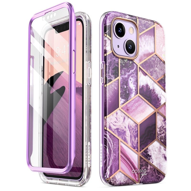 Etui SUPCASE Cosmo do Apple iPhone 14 Plus/15 Plus Fioletowy