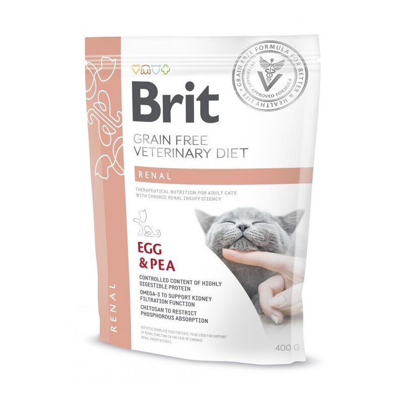 Karma dla kota BRIT Grain Free Veterinary Diets Cat Renal 400 g