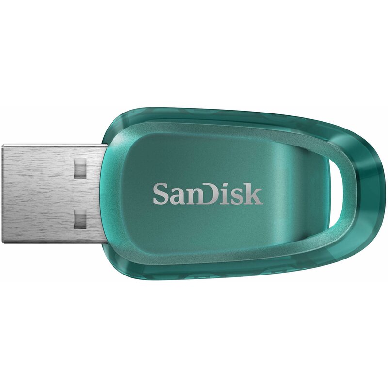 Pendrive SANDISK Ultra Eco 512GB, USB 3.2 Gen. 1 (USB 3.0), Odczyt 100 Mb/s Zielony