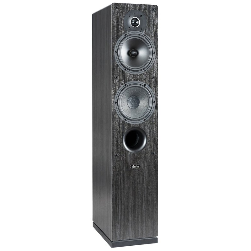 Podłogowa kolumna głośnikowa INDIANA LINE TESI 561 Czarna (1 szt.), Obudowa MDF, Typ Bas Reflex, Bi-amping/Bi-wiring