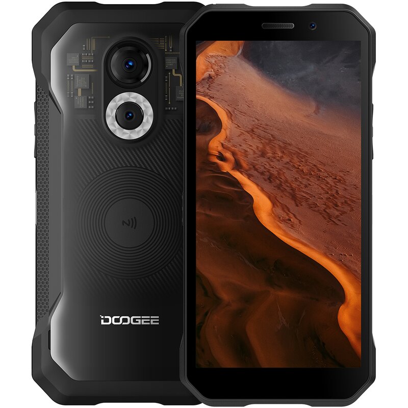 Smartfon DOOGEE S61 4G (LTE) 6 GB/ 64 GB Transparentny