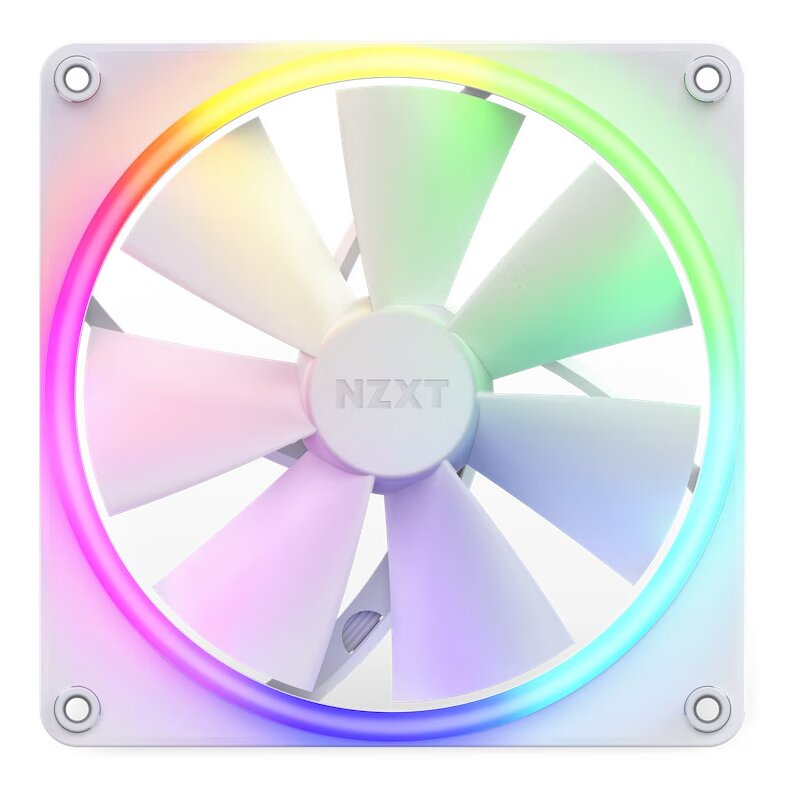 NZXT F140 RGB 140mm Biały