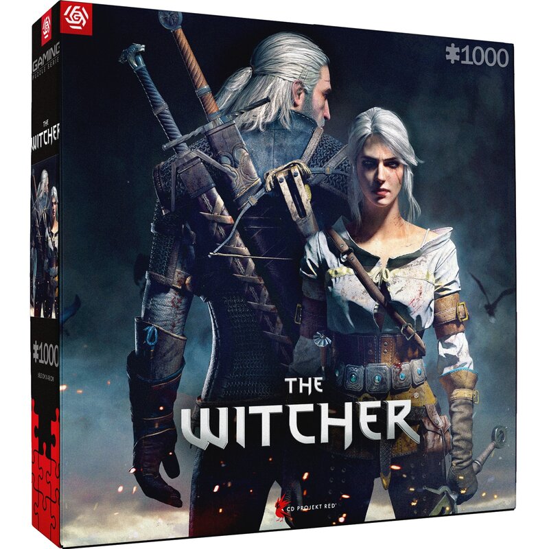 Good Loot Wiedźmin Geralt i Ciri 1000 elementów