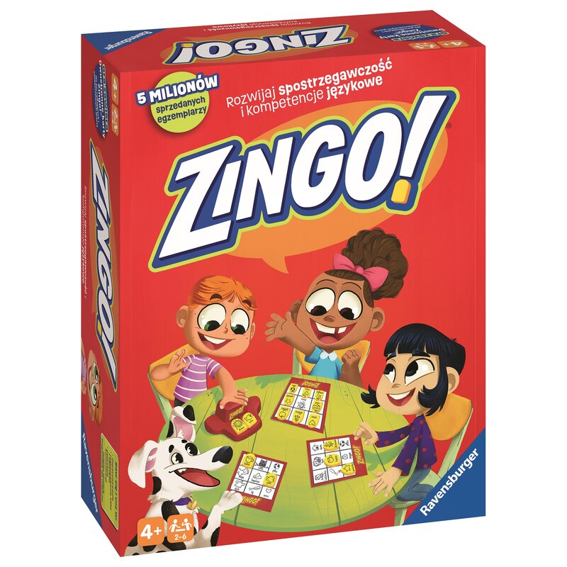 Gra logiczna RAVENSBURGER Zingo!