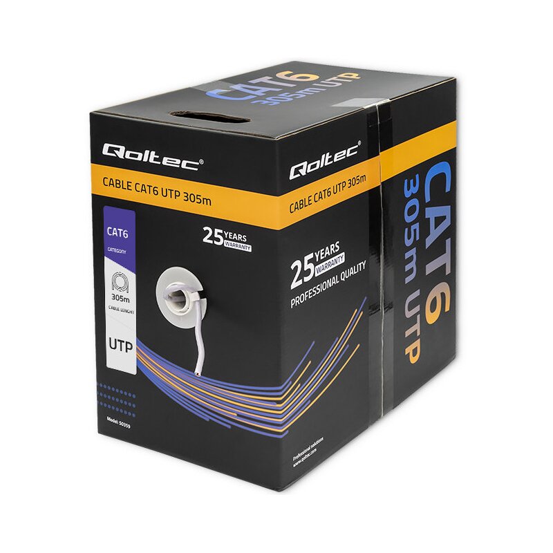 Kabel sieciowy QOLTEC 50359 305 m