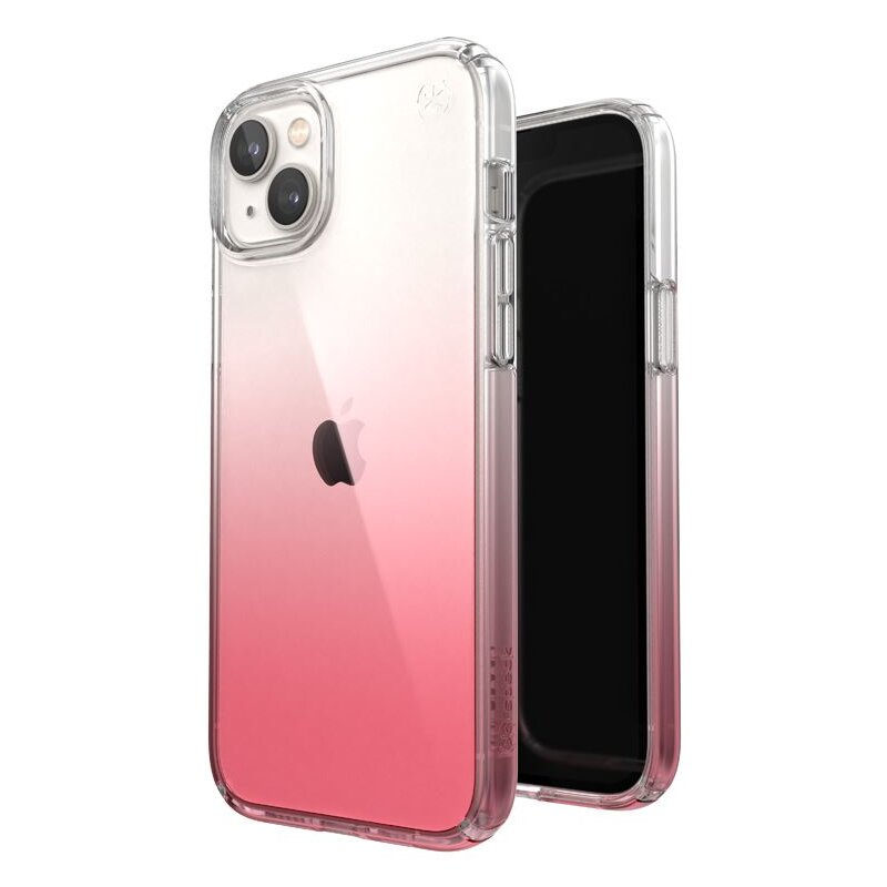 Etui SPECK Presidio Perfect-Clear Ombre do Apple iPhone 14 Plus Przezroczysto-różowy
