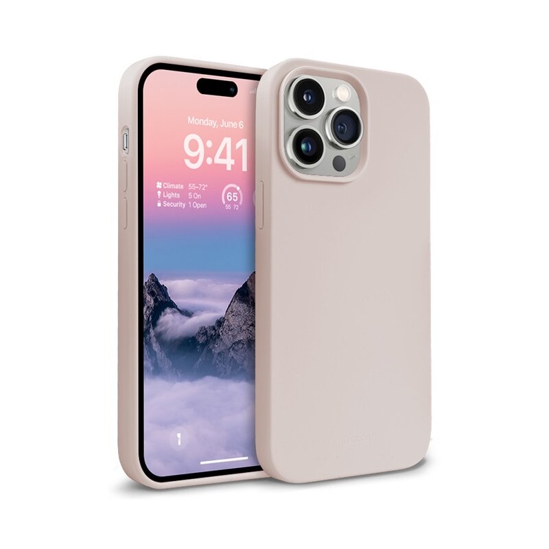 Etui CRONG Color Cover do iPhone 14 Pro Piaskowy róż
