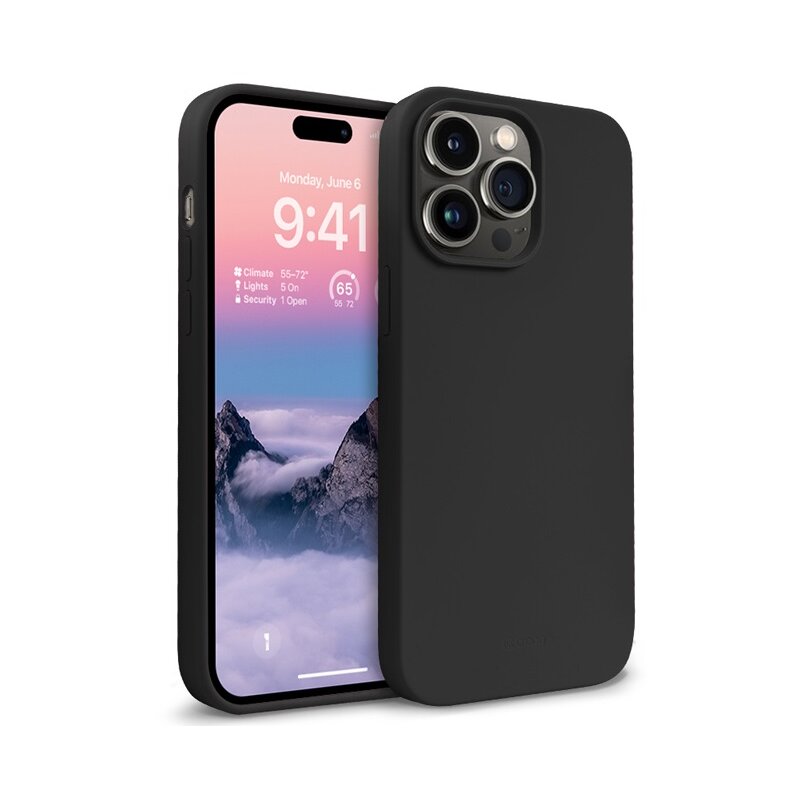 Etui CRONG Color Cover do iPhone 14 Pro Max Czarny
