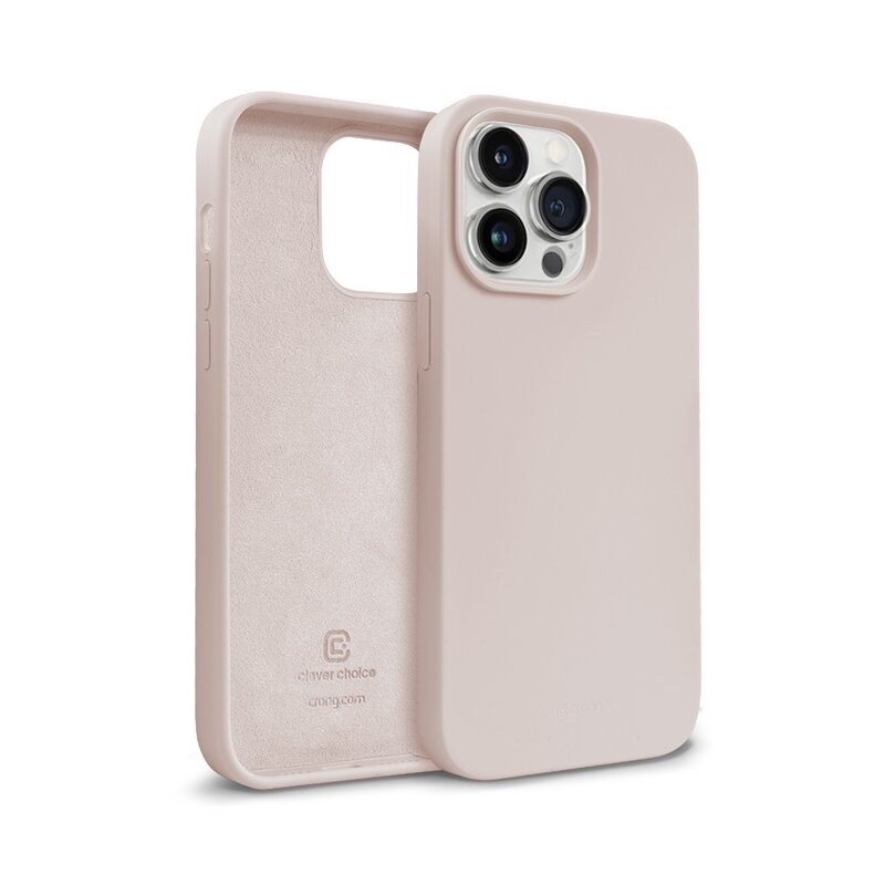 Etui CRONG Color Cover do iPhone 14 Pro Max Piaskowy róż