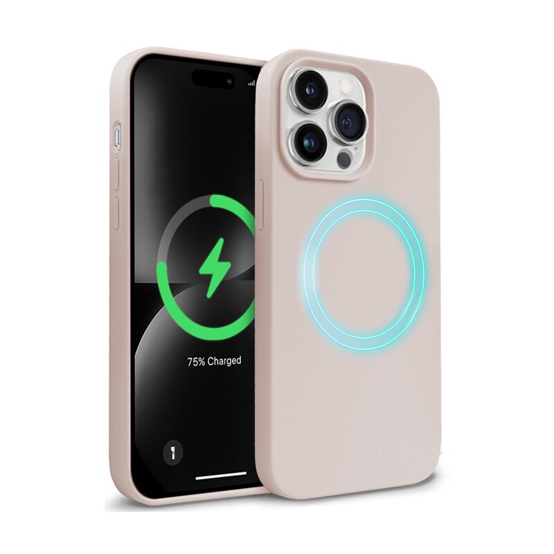 Etui CRONG Color Cover Magnetic MagSafe do Apple iPhone 14 Pro Max Różowy