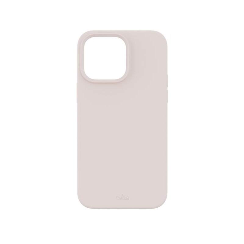 Etui PURO Icon Cover do iPhone 14 Pro Max Piaskowy róż