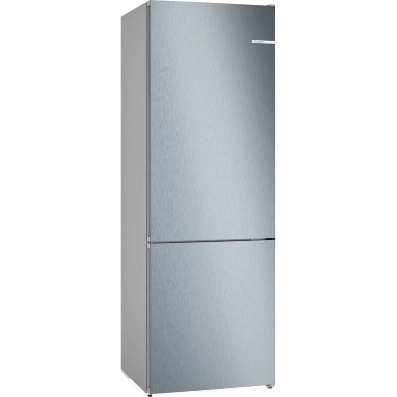 Bosch Serie 4 KGN492LDF Pełny No Frost 203cm Szuflada z kontrolą wilgotności Srebrny