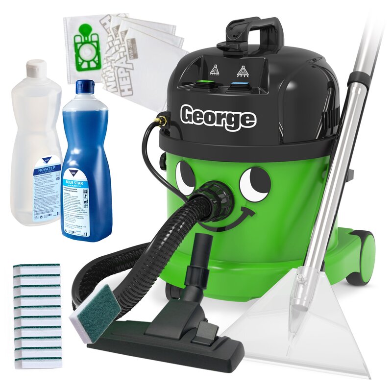 Odkurzacz piorący NUMATIC George GVE370 + zestaw akcesoriów regulacja mocy ssania