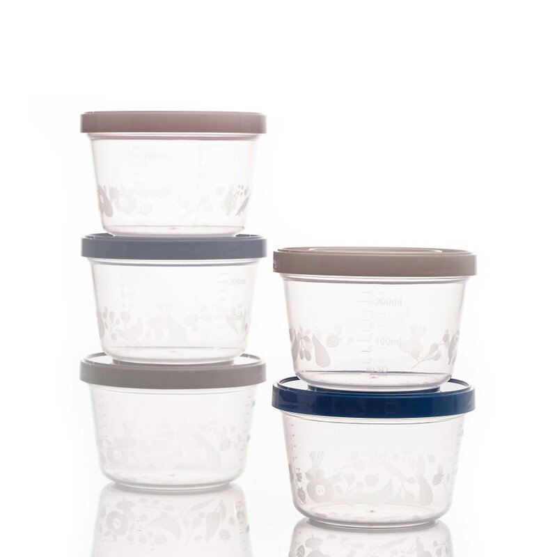 Zestaw pojemników na żywność THERMOBABY THE-061-00 (5 szt.)