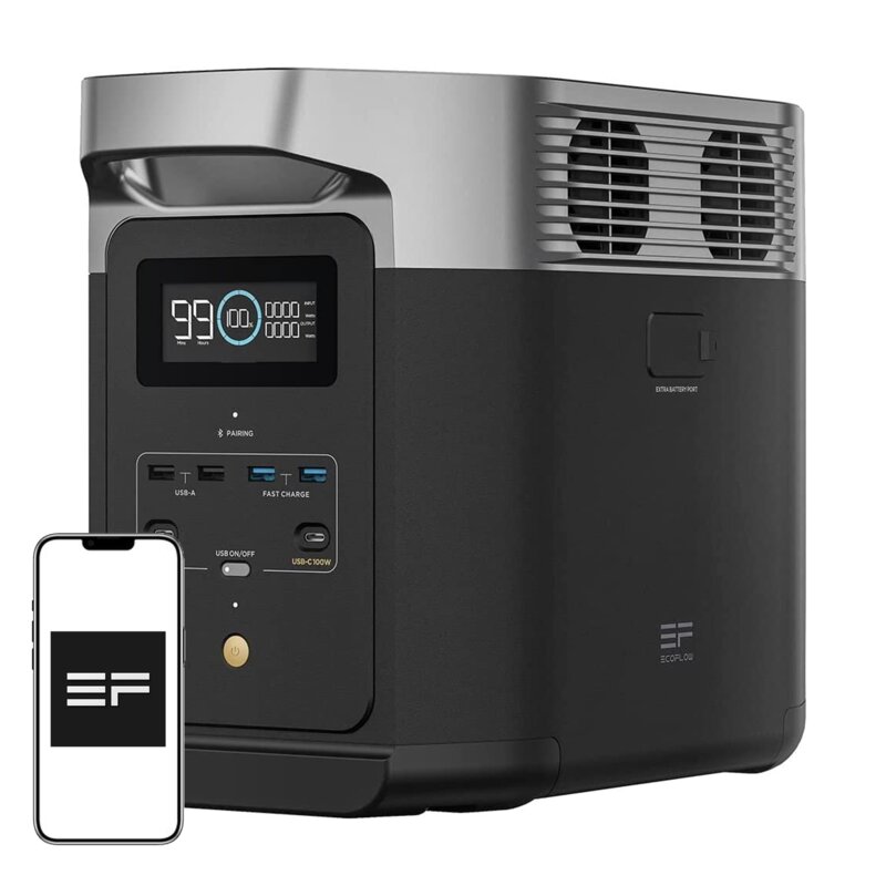Stacja zasilania ECOFLOW DELTA 2 1024 Wh Bank energii