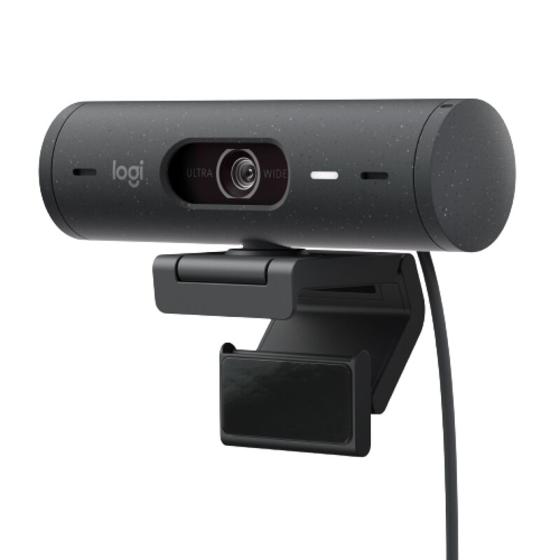 Kamera internetowa LOGITECH Brio 500 USB-C - 1080p Grafitowy
