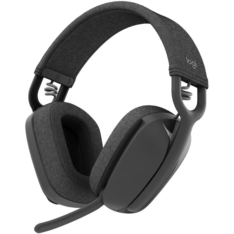 Słuchawki LOGITECH Zone Vibe 100 Bezprzewodowe, Nauszne Grafitowy