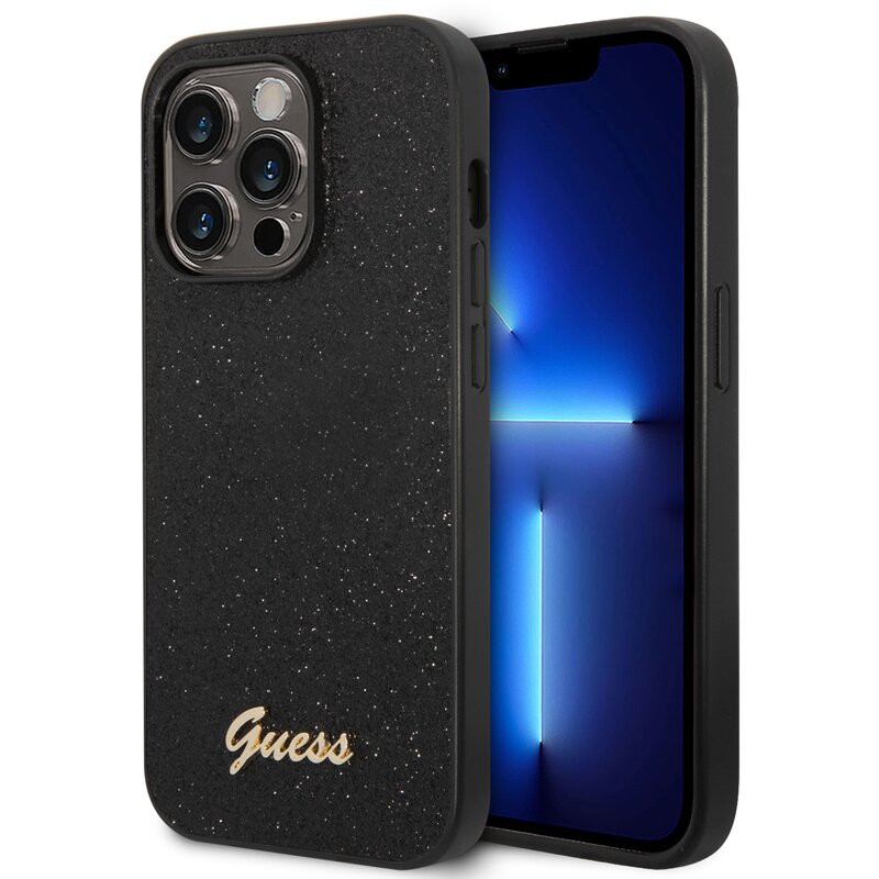 Guess Glitter Script GUHCP14LHGGSHK do iPhone 14 Pro