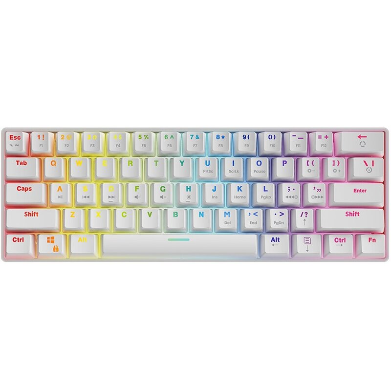 Klawiatura SAVIO Whiteout Outemu Red