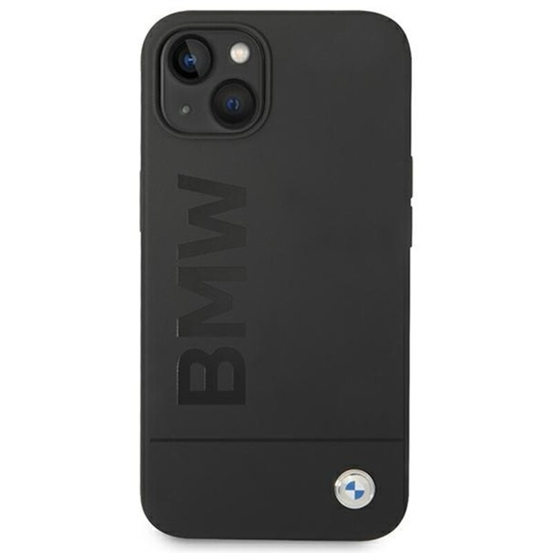 Etui BMW Hardcase Silicone Signature Logo MagSafe do Apple iPhone 14 Plus Czarny