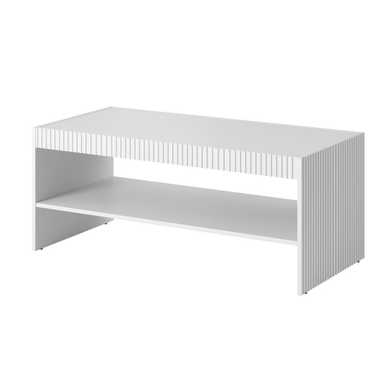 Ława CAMA MEBLE Pafos 120x60x50 cm Biały mat