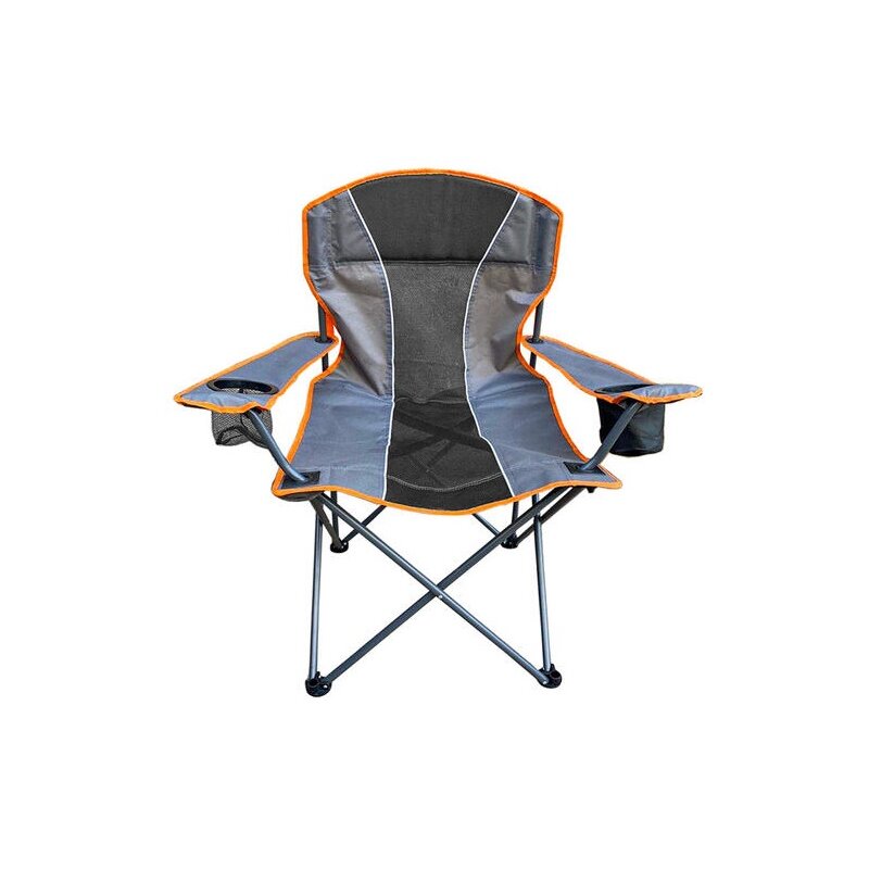 Krzesło turystyczne MIRPOL Pomarańczowo-szary