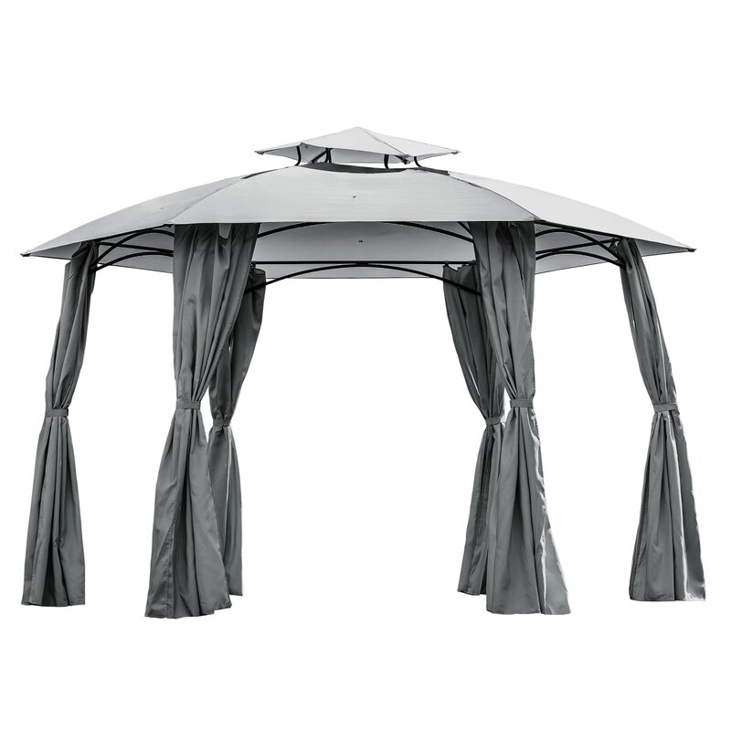 Pawilon ogrodowy MIRPOL Gavi 2 Grafitowy