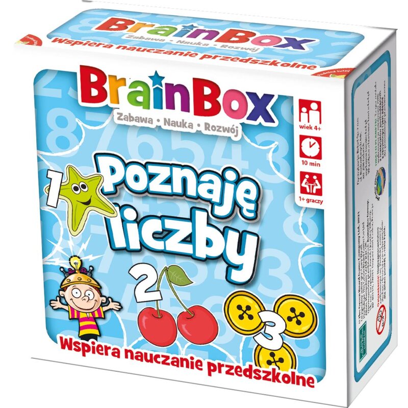 Gra karciana REBEL BrainBox Poznaję liczby 2005950