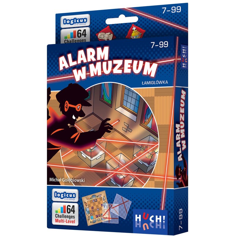 Gra logiczna REBEL Alarm w muzeum