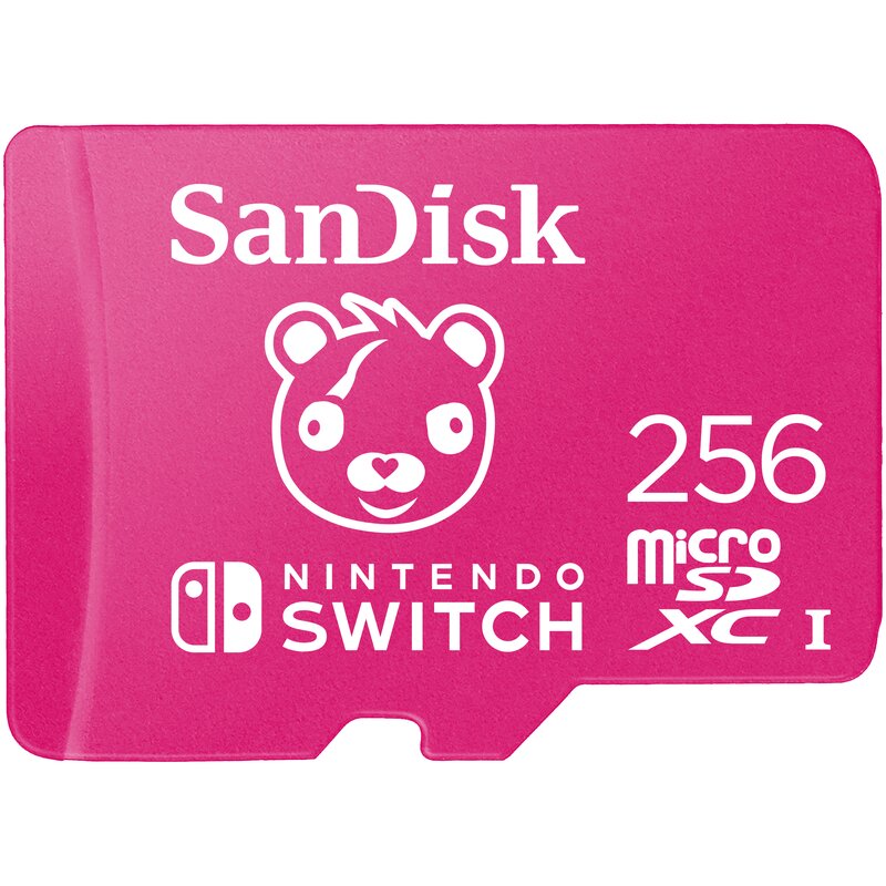 Karta pamięci SANDISK microSDXC 256GB do Nintendo Switch Fortnite Edition